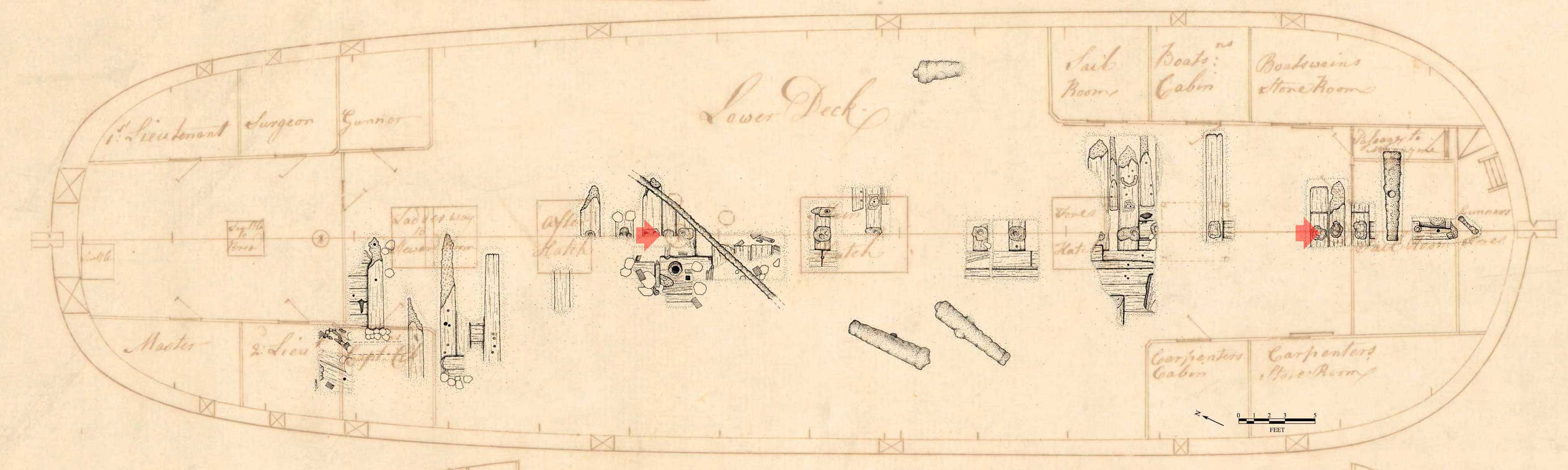 Evidence identifying Endeavour | Australian National Maritime Museum