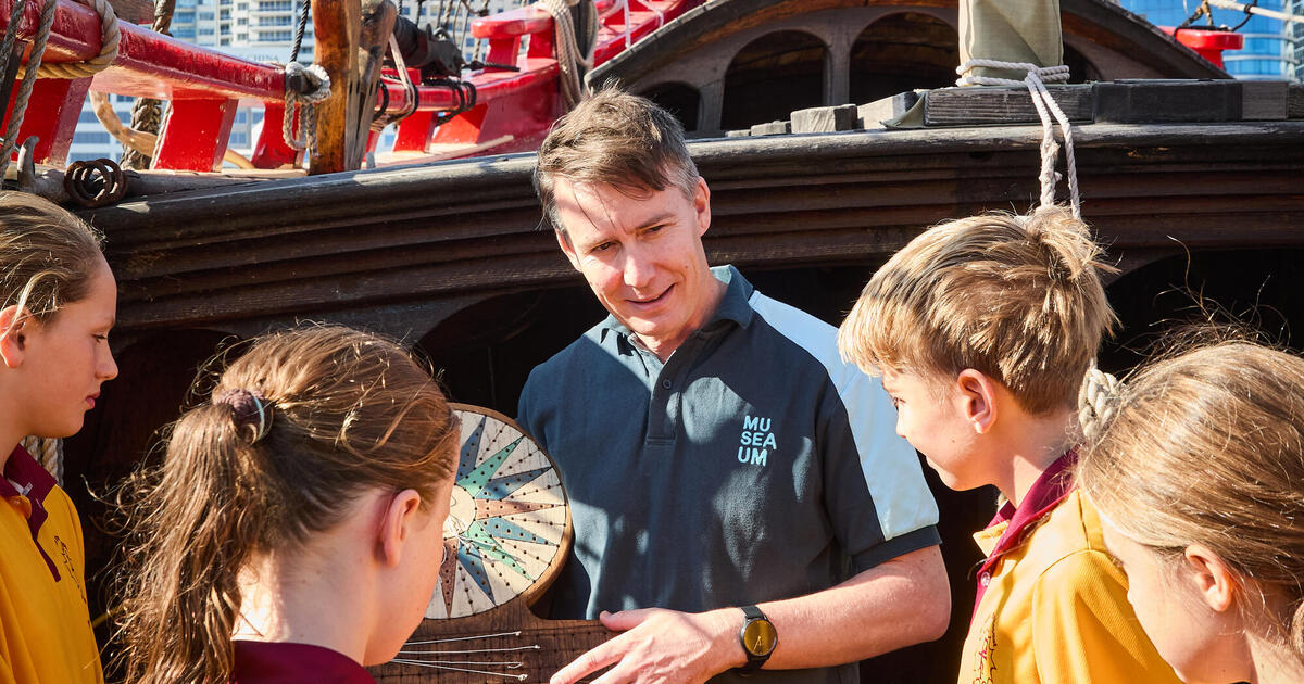 Wik People First contacts: tall ship Duyfken | Australian National Maritime Museum