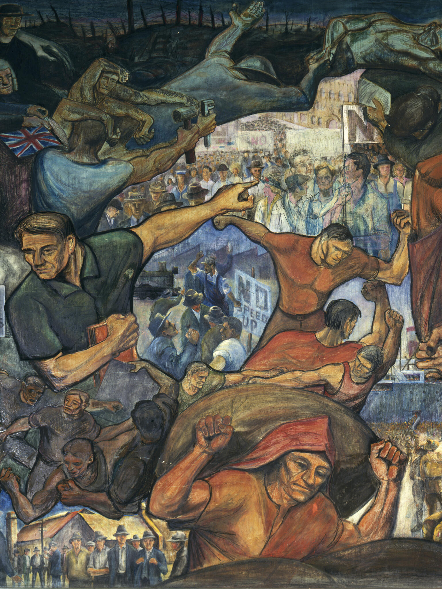 Wharfies' Mural